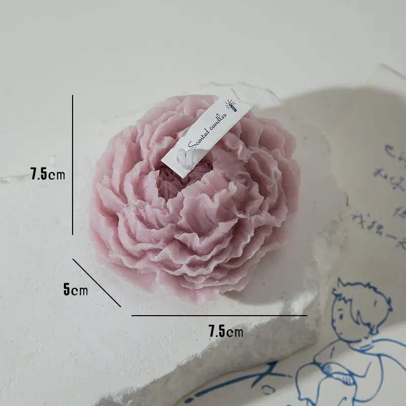 Thumbnail: Candle with Hand Gift Flower Candle