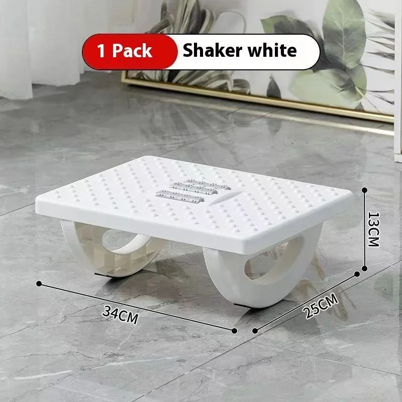 Portability Foot Rest Under Desk Ergonomic Foot Stool With Massage Rollers