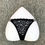 Thumbnail: Women Lace Panties Elegant Lace Rhinestone Decor 