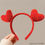 Thumbnail: Women’s Valentine’s Day Headbands Red 