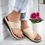 Thumbnail: Summer Flat Bottom Half Sandals Women