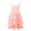 Thumbnail: Women Mesh Rhinestones Cake Style Mini Dress