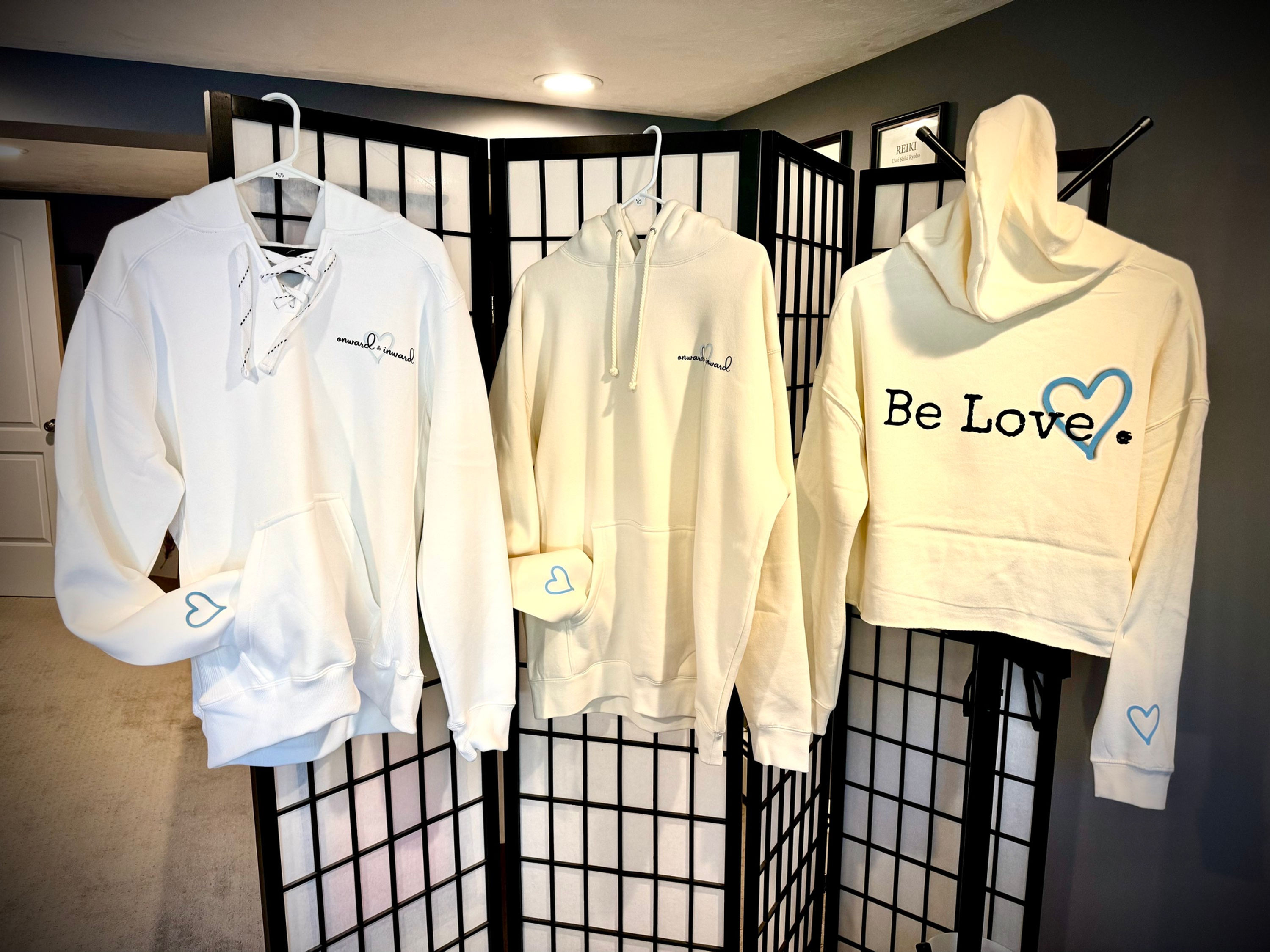 Be Love Hoodie (ivory)