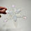 Thumbnail: Fused Snowflake Ornament  - Ready to Ship