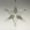 Thumbnail: Fused Snowflake Ornament  - Ready to Ship