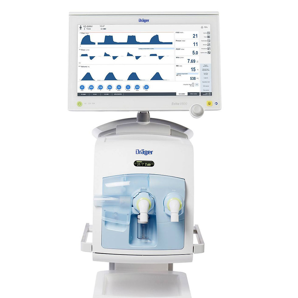 Миниатюра: Аппарат ИВЛ Drager Evita V600