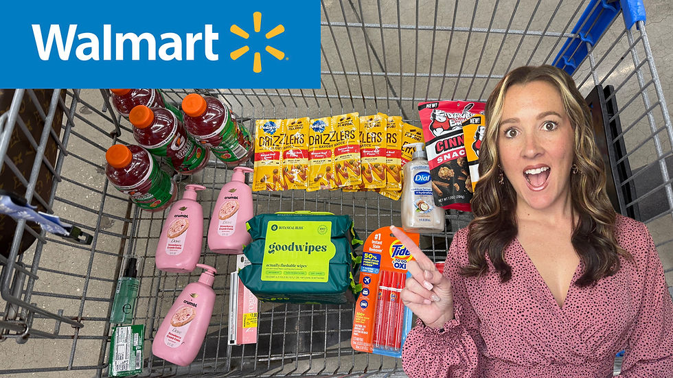 Walmart Ibotta Haul - Save 95% & Tips to SAVE ON GROCERIES! 3/8-3/15