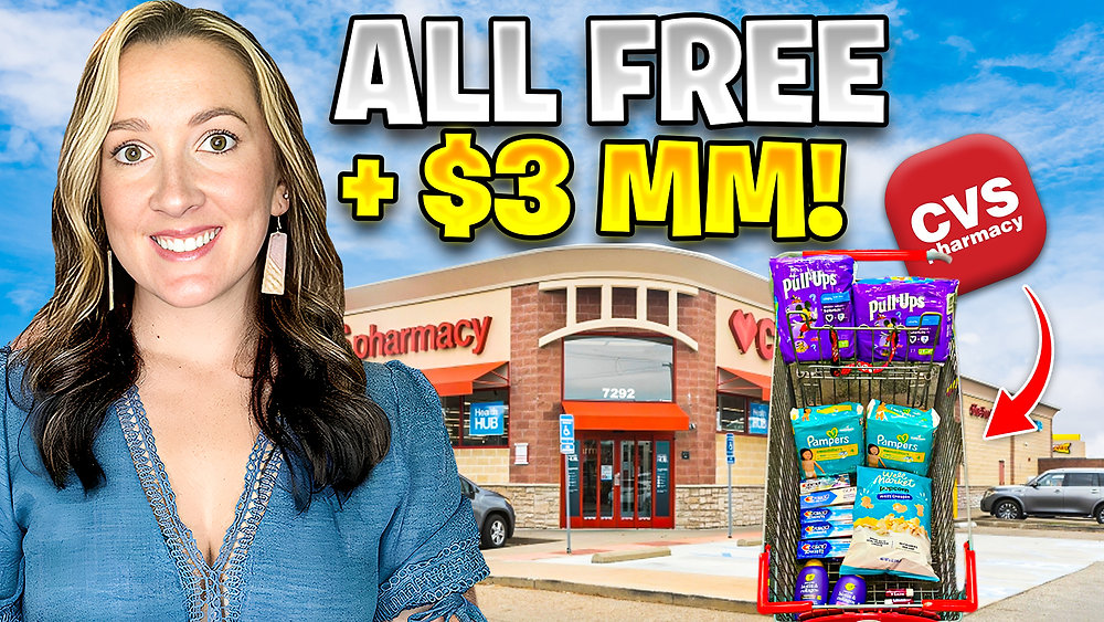 CVS Haul - All Free+ $3 MM! Digital Coupon Deals for Beginners 12/28-1 ...