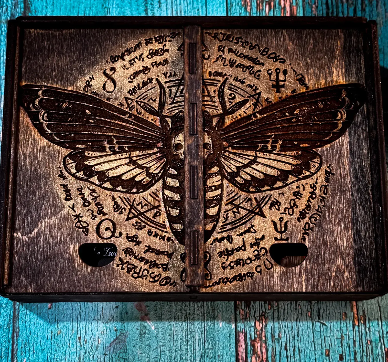 Death Moth Double Tarot Deck Box