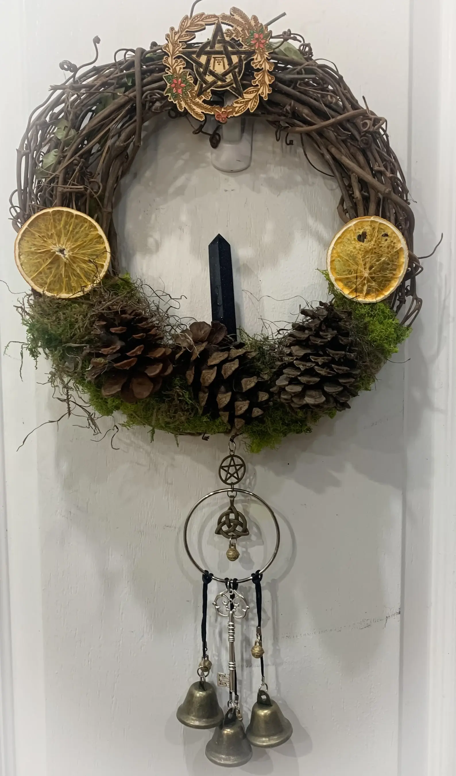 Witch Bells Protection Wreath