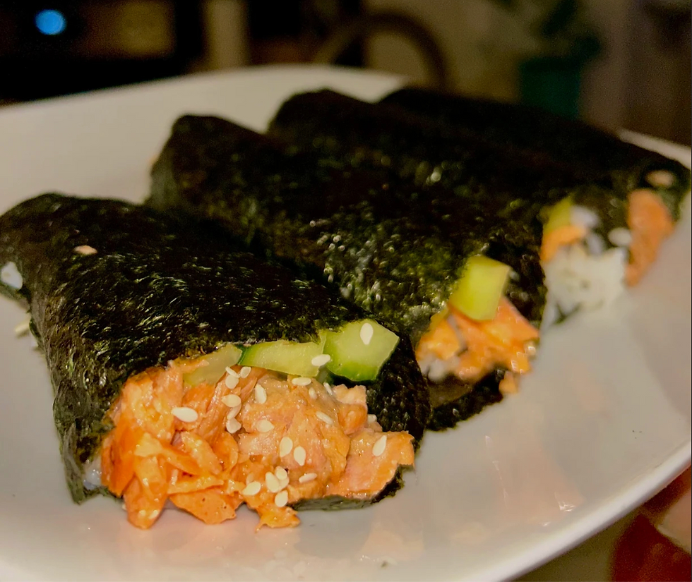 Spicy Salmon Rolls