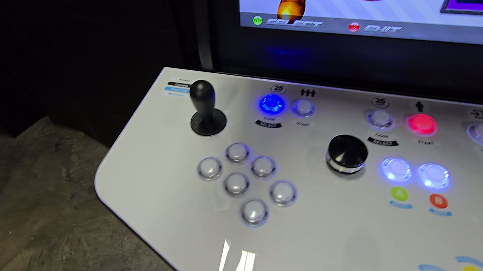 Thumbnail: 43" 4K Solid Color Light Gray 4-Player Upright Arcade Game