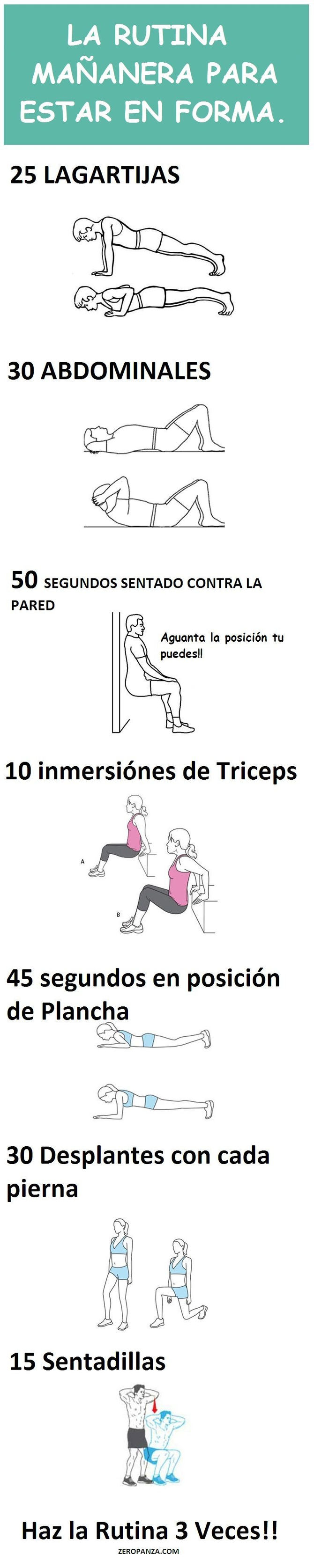 Para estar en forma