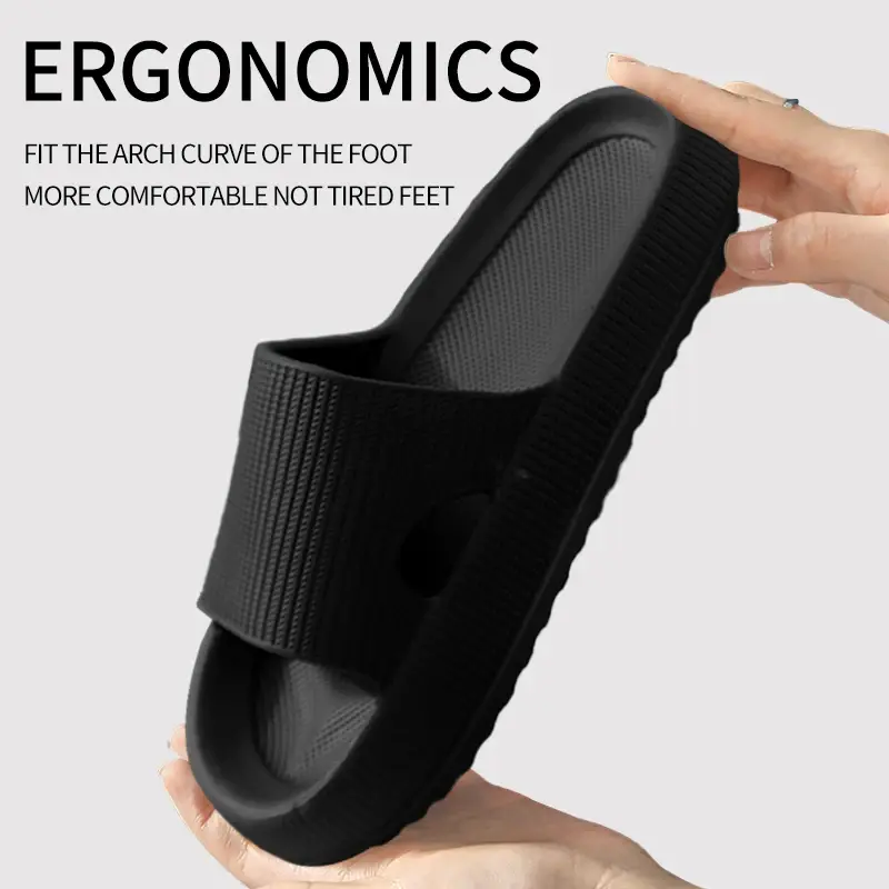 Thumbnail: Slippers EVA Sandals Slippers Simple Men Women Wear Thick-Soled Non-Slip Summer 