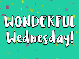 Wonderful Wednesday