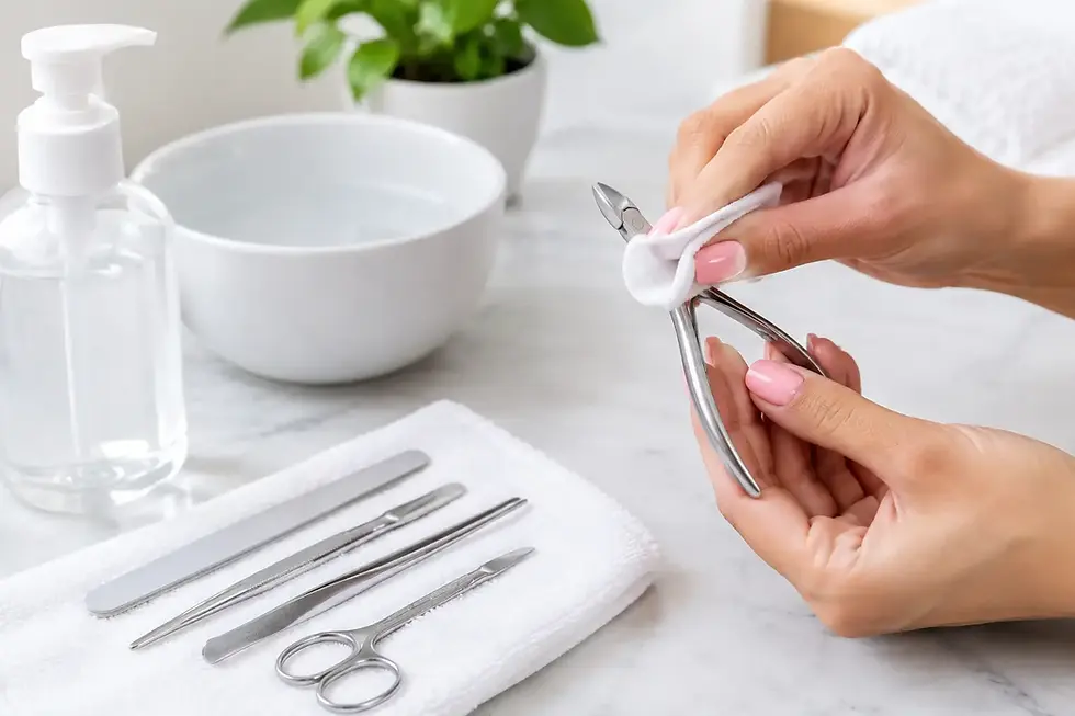 How to Sanitize Nail Tools Properly at Home