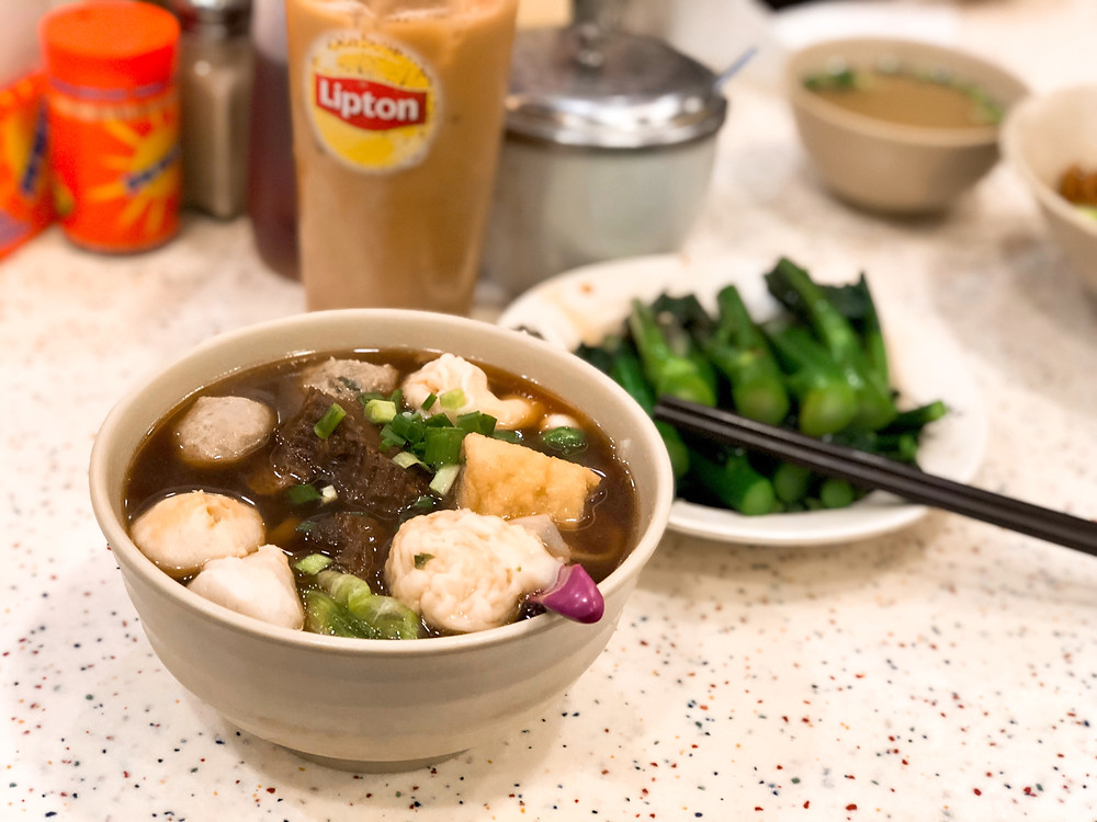 On Lee Noodle Shop, Sau Kei Wan 安利魚蛋粉麵