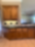 kitchen shelves before