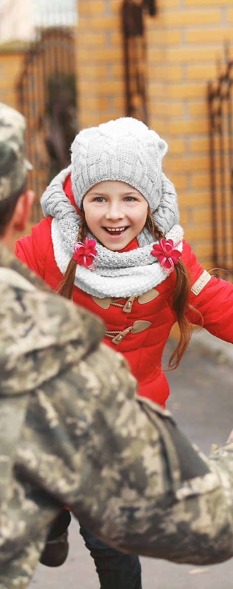Soldier and Family Reunion