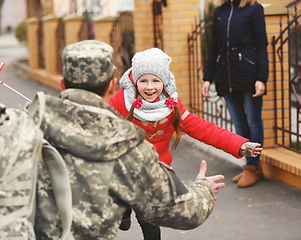 Soldier and Family Reunion