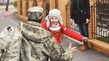 Soldier and Family Reunion