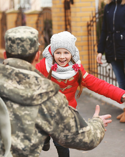 Soldier and Family Reunion