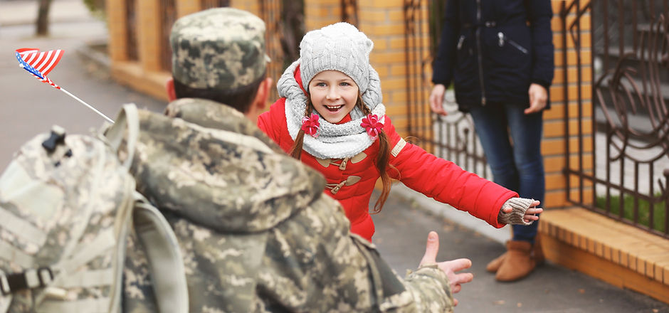 Soldier and Family Reunion
