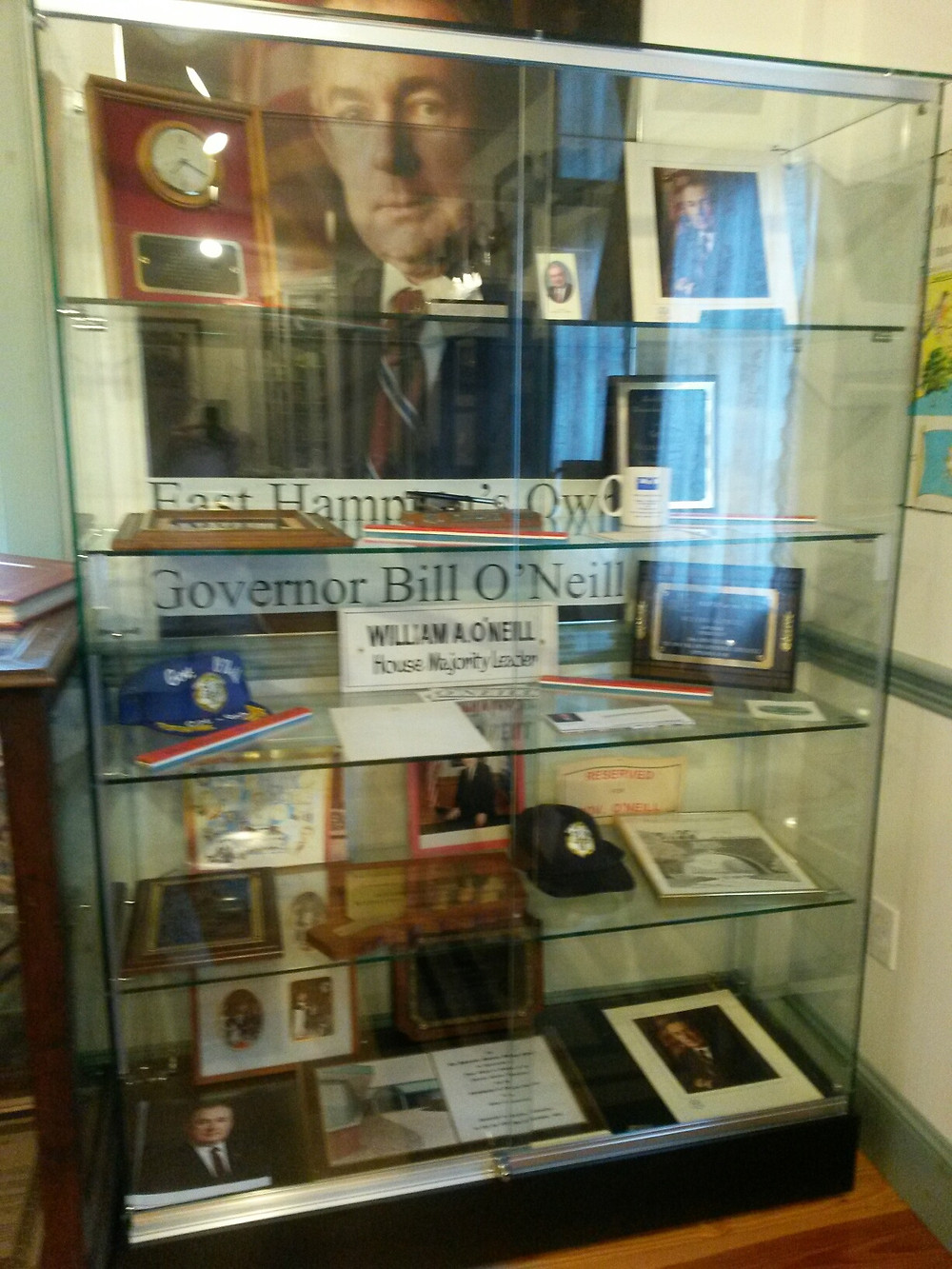 Chatham Historical Society's New Display Case funded by the EHACC Mini Grant Program