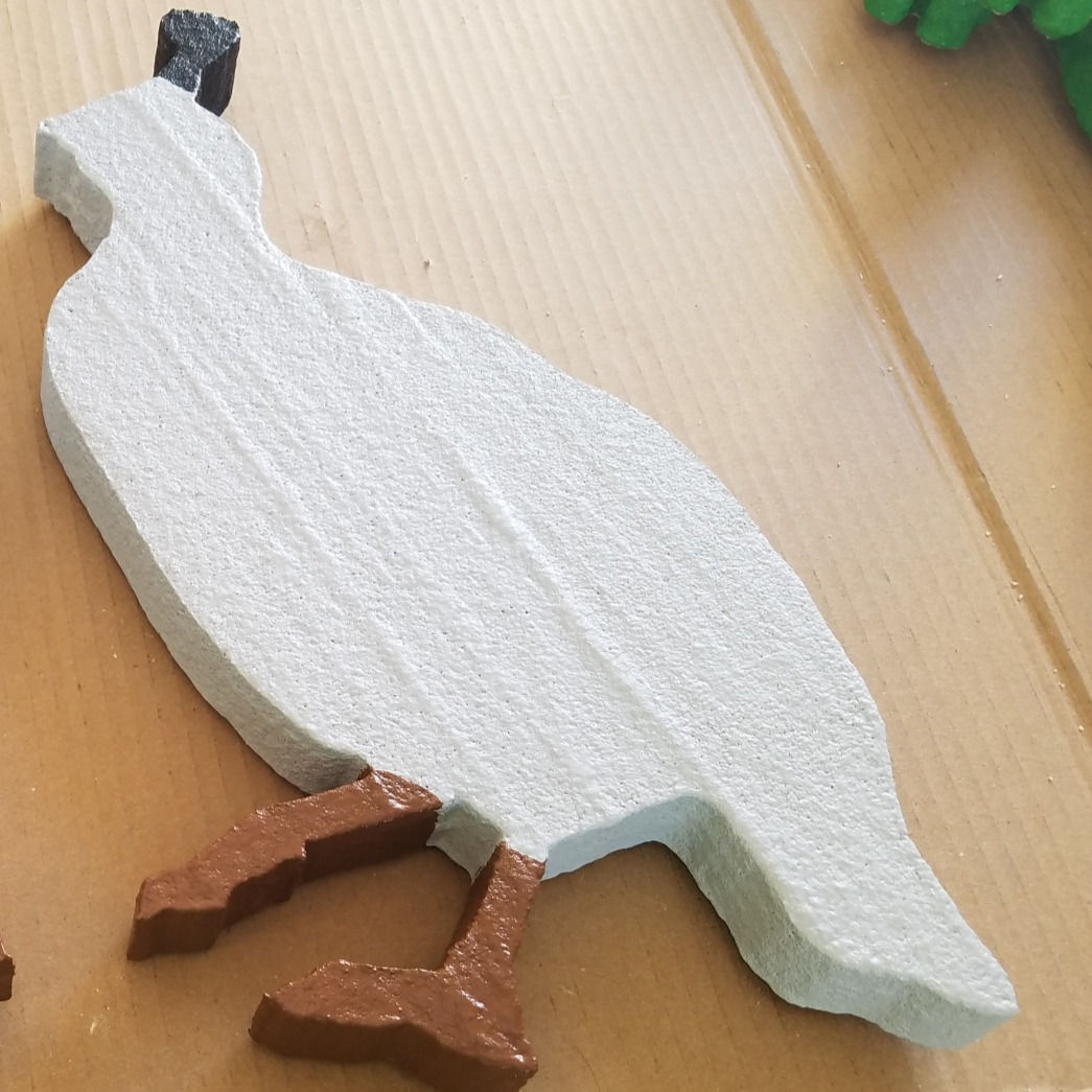 Painted Quails Stucco Art