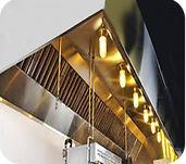 We offer Commercial Kitchen | Restaurant Exhaust Hoods: Sales, Installation of, and Modification to Commercial type Restaurant Exhaust Hoods, Duct Work & Baffle Grease Filters