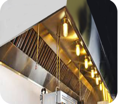 We can Furnish and Install Exhaust Hoods and duct work for all Commercial Cooking Operations