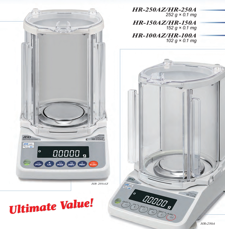 AND 電子天平 HR系列
