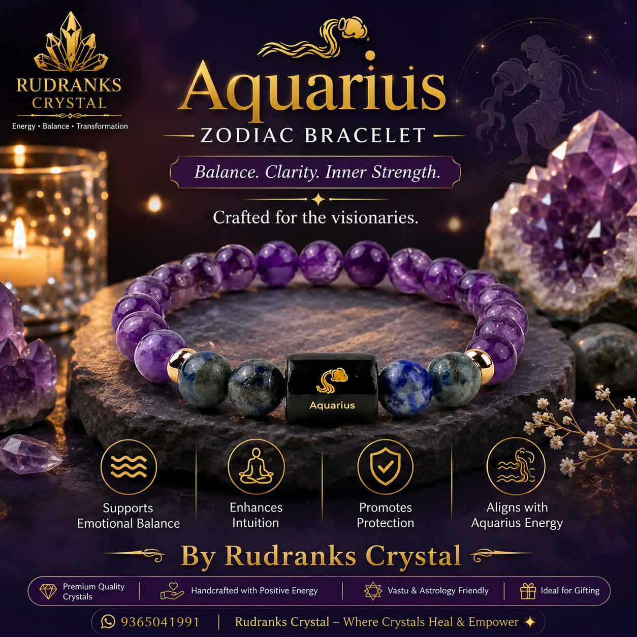 Kumbha Rashi Bracelet
