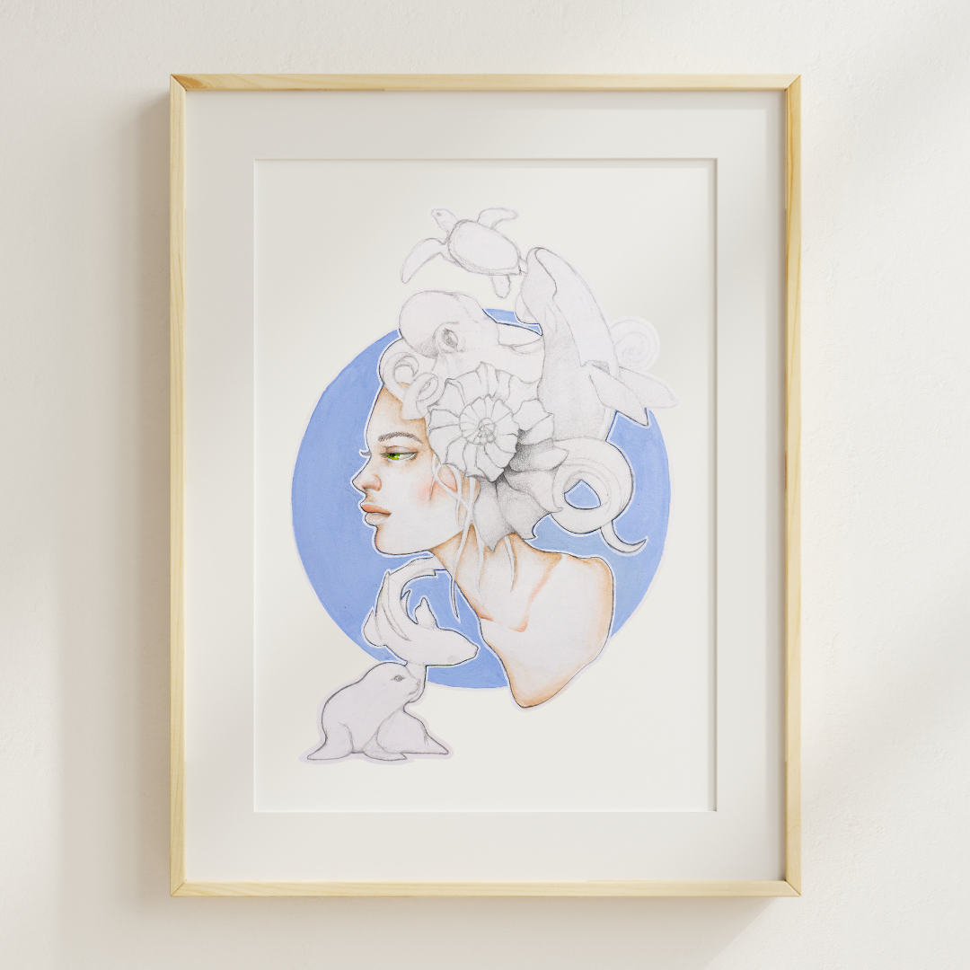 TränenMeer Kunstdruck