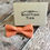 Thumbnail: Scottish Linen Bow Tie - Orange