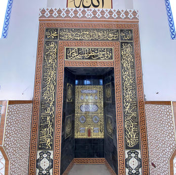 Kütahya cami çinileri mihrap uygulaması