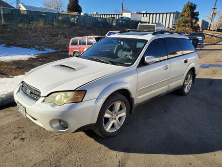 2006 Subaru Outback XT 2.5L 156k White M/T 5speed