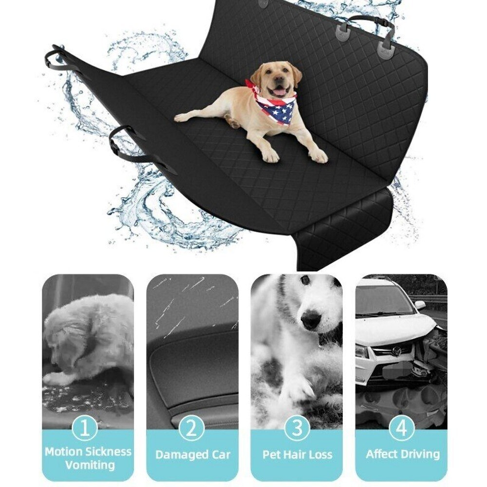 Thumbnail: Rear Back Seat Waterproof Dog Hammock Travel Protector