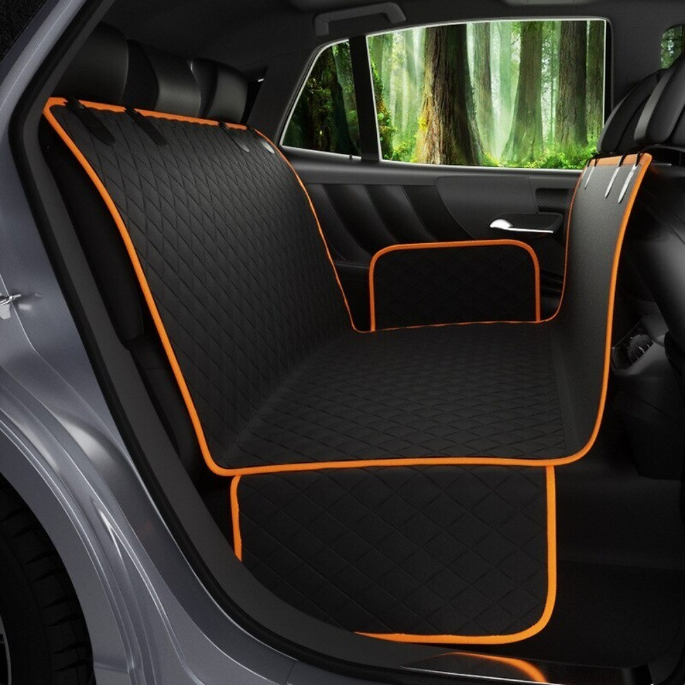 Thumbnail: Rear Back Seat Waterproof Dog Hammock Travel Protector