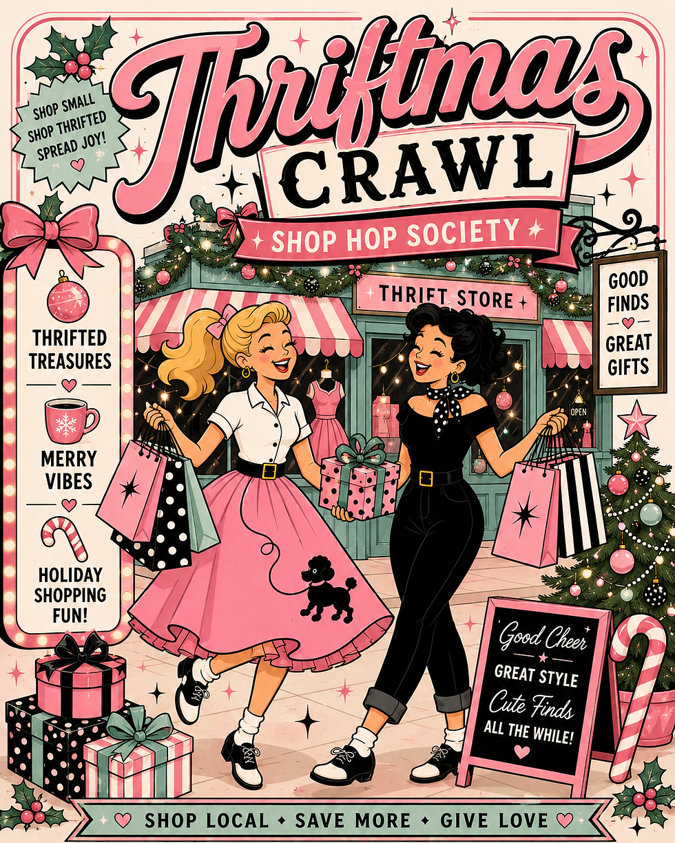 It's beggning to look a lot like Thriftmas Crawl