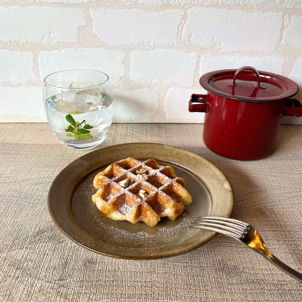 サムネイル： 渡邉由紀　リム皿　6寸　薄茶