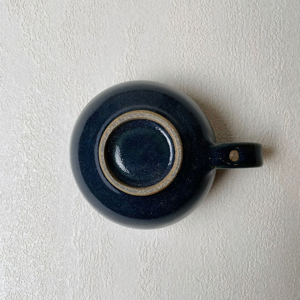 サムネイル： 工藤真人　コバルト釉ティーカップ(180～200ml)（真-6）