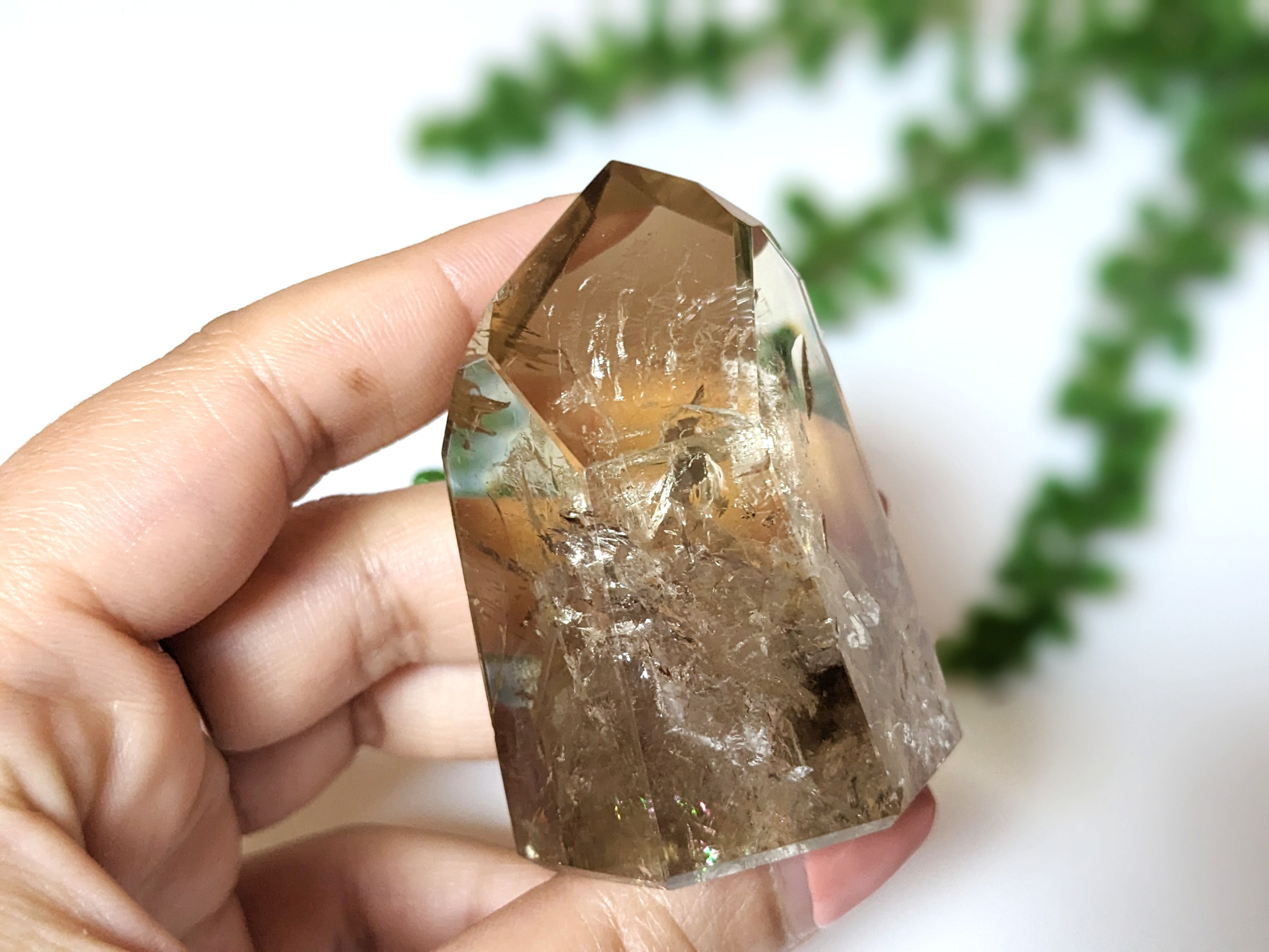 Natural Citrine Tower