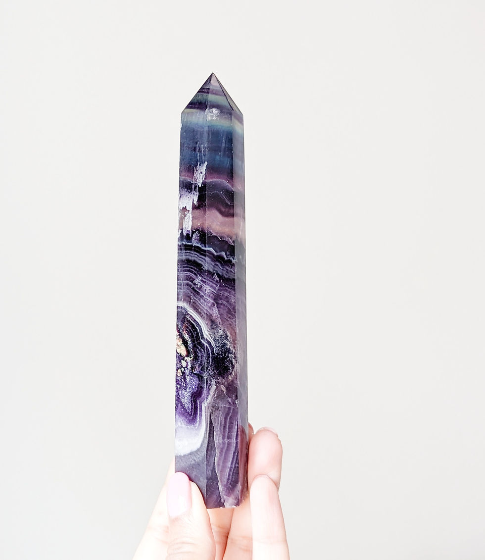 Thumbnail: Rainbow Fluorite Tower