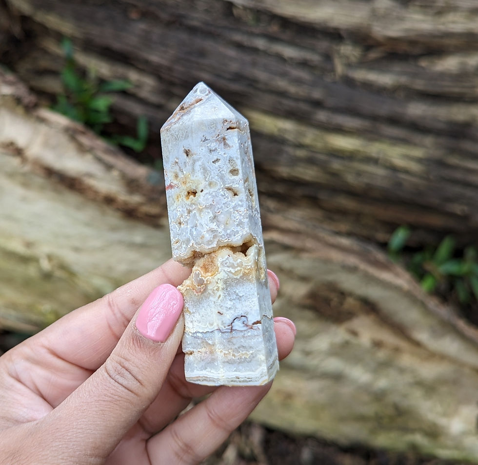 Thumbnail: Crazy Lace Agate Tower