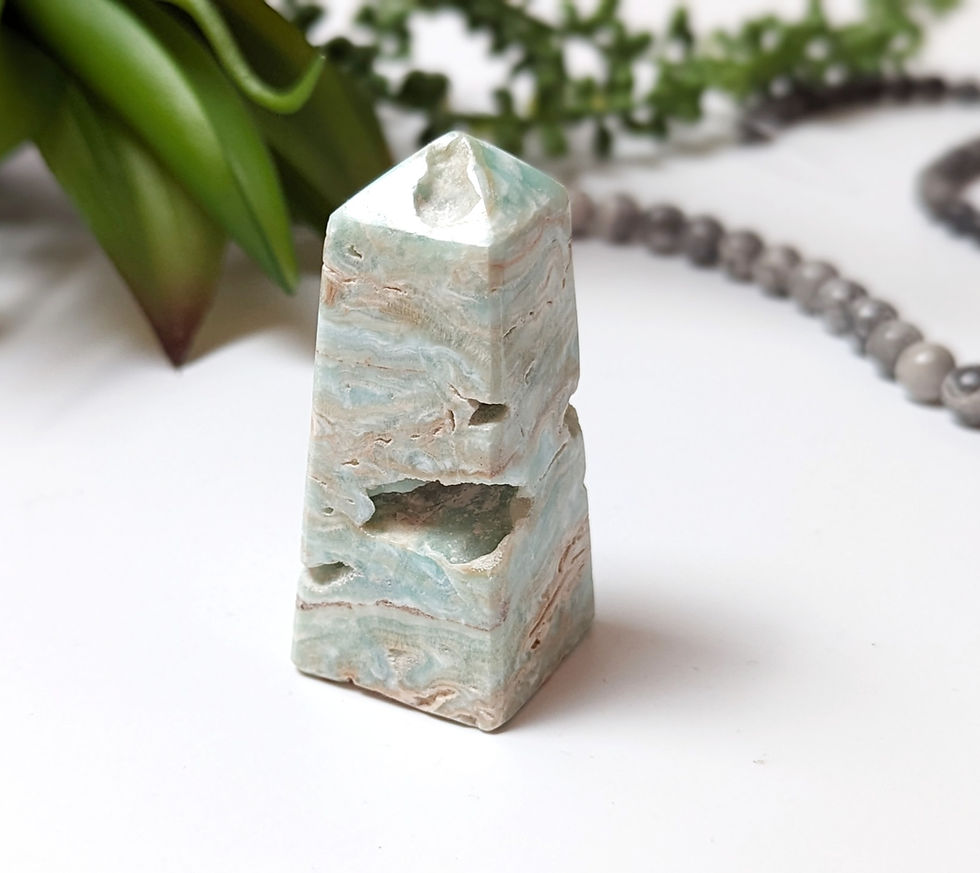 Thumbnail: Blue Aragonite Tower