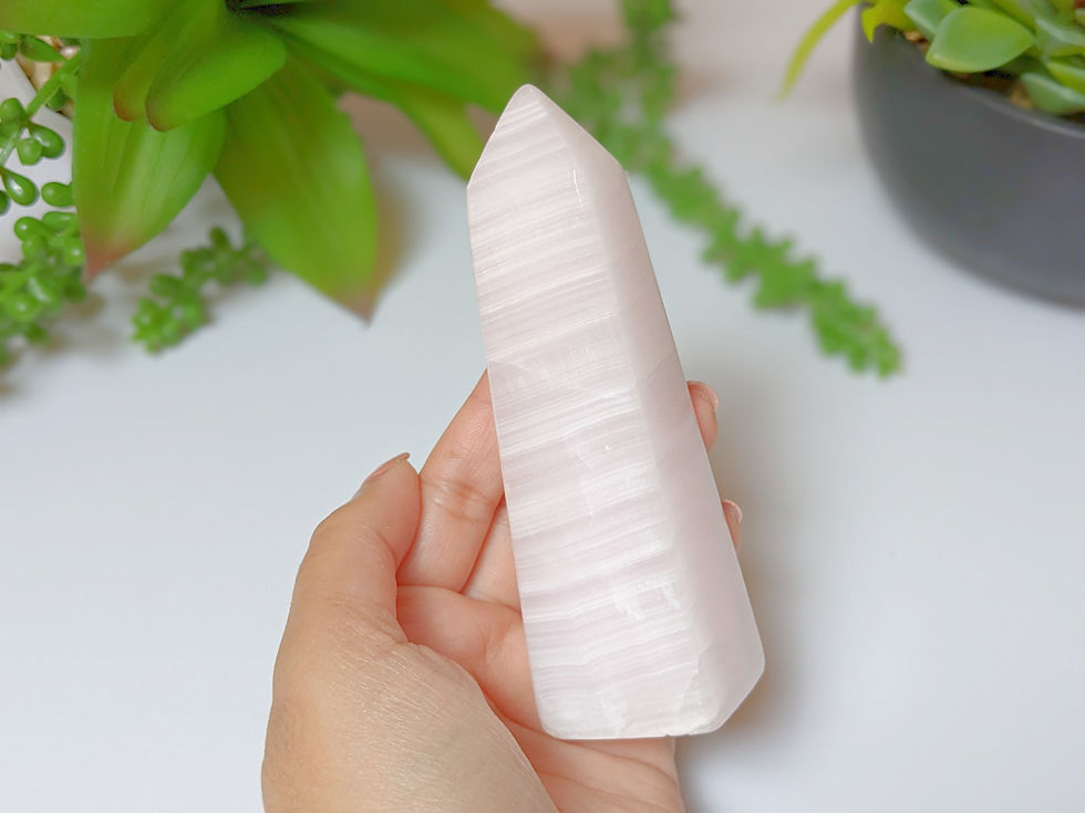 Thumbnail: Pink Mangano Calcite Tower
