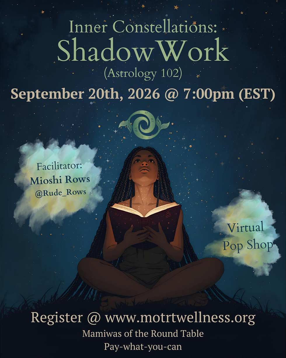 Pop Shop: Inner Constellations Shadow work (Astrology 102)