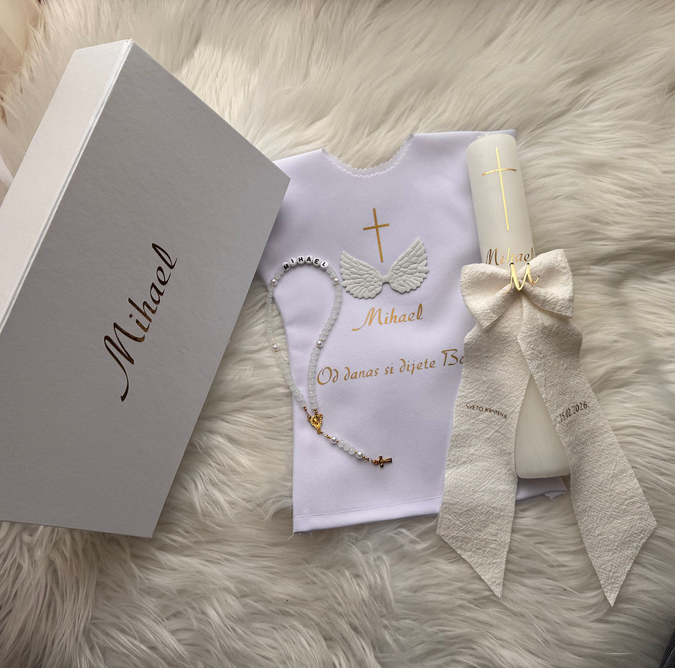 Minijatura: Set za krštenje Tea