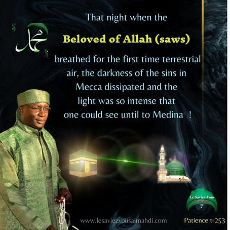 The born oh the Beloved of Allah (saws)